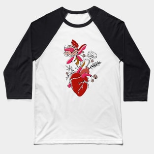 Heart blossom Baseball T-Shirt